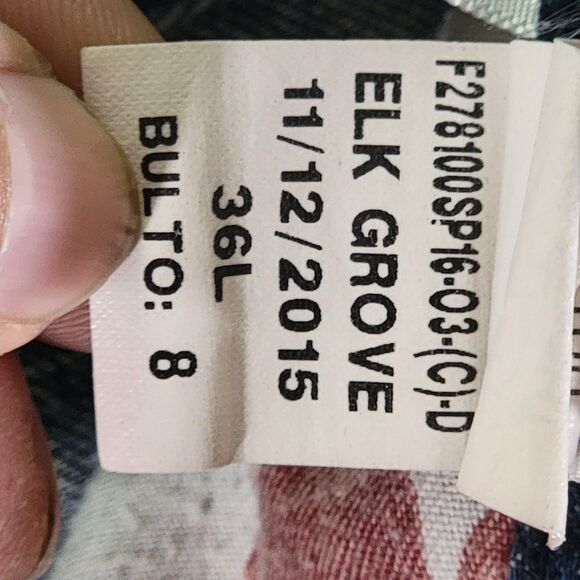 LUCKY BRAND Blue 429 Classic Straight Men's Jeans Size 36x34 Dark Wash Denim - Picture 9 of 14